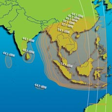 IS-12 Southeast Asia Ku beam